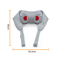 Electric Neck and Shoulder Massager Adjustable Intensity Heated Neck Massager