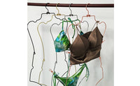 Foldable Bathing Suits Hanger Lightweight Bikini Figure Form Hanger Bikini Display Form Rust-Resistant for Retailers