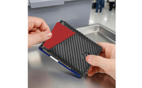 Carbon Fiber Bifold Wallet Blocking Slim Bifold Wallet Long-Lasting
