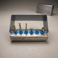 6 Pieces Lateral Approach Reamer Kit Precision Sinus Lift Kit
