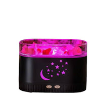 Crystal Mineral Lamp Humidifier Quiet Operation Effect Humidifier for Bedroom
