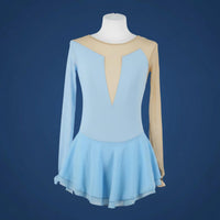 Ice Skating Dress Easy to Move in Figure Skating Costume Comfortable for Girls