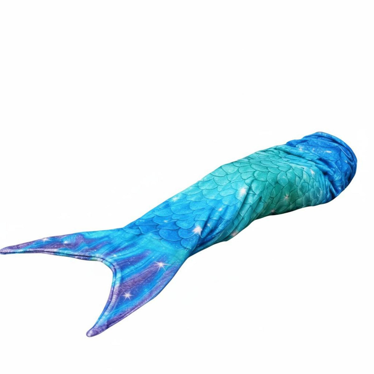 Mermaid Sleeping Bag Four Season Use Mermaid Tail Blanket Skin Friendly Fish Scale Pattern Blanket for Teens, Kids, Sleepovers