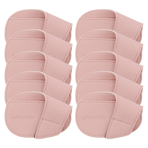 Sport Iron Cover Thickened Sport Iron Headcover Set Embroidered Club Cover Long-Lasting Water Resistant for Storage