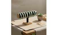 Cylindrical Jewelry Stand Bracelet Stand Space Saving Wooden Base Bangle Rack