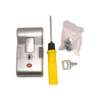 Luggage Lock Replacement, Universal Suitcase Combination Lock, protected Clamp for Travel Cases, Utility Box, Drawer