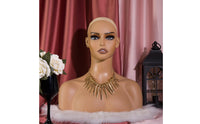 Mannequin Head Bust Life-Like Display Head Bust Realistic Face for Photo Shoots