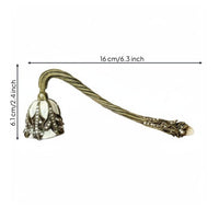 Jeweled Candle Snuffer Mediterranean Design Jeweled Candle Putter-Outer for Spa
