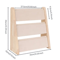 3-Tier Necklace Display Stand Large Capacity Solid Wood Necklace Hanger Soft Textile Lining Desktop Jewelry Display Rack for Market Stall