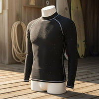 Long Sleeve Aquatic Shirt Lightweight Long Sleeve Aquatic Shirt Tight-Fitting Diving Shirt Breathable Men's Wave Top Reduces
