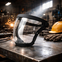 Anti Fog Face Visor Shock Resistant Full Face Safety Visor Fits over Glasses