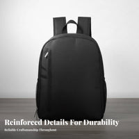 Large Capacity Camera Backpack Water Photography Equipment Backpack Shock Protection for Travelers, Men, Travel, Daily Use, Hiking