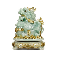 Auspicious Creature Statue Figurine Housewarming Gift Detailed Craftsmanship Feng Shui Wealth Ornament