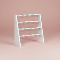 4-Tier Jewelry Rack Large Capacity Multi-Tier Hook Display Space-Saving Design