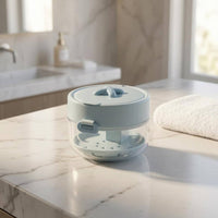 Oral Retainer Case Two-Color Retainer Cleaning Case with Mirror Item