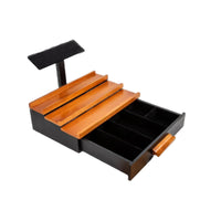 Tiered Perfume Holder Hidden Compartment 3-Tier Cologne Stand Large Capacity