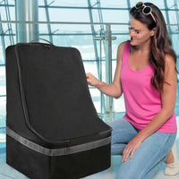 Car Seat Travel Bag Dustproof Child Safety Seat Backpack Padded for Parents