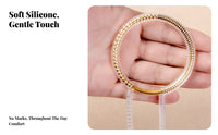 Bump Proof Anti Scratch Bracelet Sleeve Comfortable Wear Spiral Bracelet Protector Invisible Design for Women, Girls, Gifting, Parties, Home