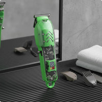 Transparent Hair Clipper Guide Combs Grooming Tool USB Charging