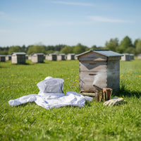 Bee Suit and Tool Kit Elastic Cuffs Bee Suit Jacket and Tool Set Hooded Veil