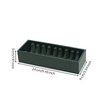 Bangle Display Box Compact Jewelry Tray Stackable for Countertop, Drawer