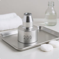Metal Grinding Head Silver Finish Grit-coatedGrit Grinding Head Long Lasting