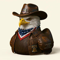 Liberty Eagle Duck Statue Detailed Patriotic Eagle Statue Handmade Look