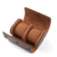 Watch Travel Case Double Watch Box with Snap Closure Long-Lasting for Travelers