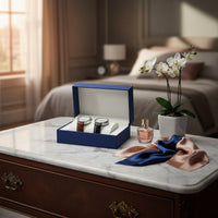 PU Leather Watch Gift Box Elegant PU Leather Watch Case Jewelry Display Storage Case Soft Lining for Dresser Organization