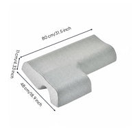 Couples Pillow Ergonomic Couple Pillow Breathable for Boyfriends and Girlfriends, Shared Bed