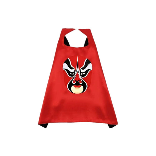 Chinese theatrical face covering Cape Cultural childrene Performance Wear visual-Catching Design