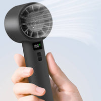 Handheld Cooling Fan Portable Ice Cooling Fan Adjustable Speed Lightweight Design for Outdoor, Camping