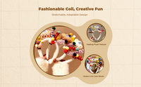 Soft Plush Headband, Funny Creature, Kids, Party