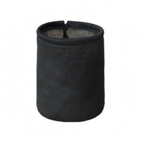 Mesh Drawstring Storage Bag Cylindrical Mesh Cosmetic Bag Structured