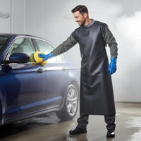 Apron Gloves Set Waterproof Apron Water-Resistant Workwear for Professionals, Seafood Handling Tasks