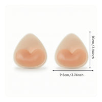 Silicone Bra Inserts Invisible Chest Pads Comfortable for Low-Cut Outfits