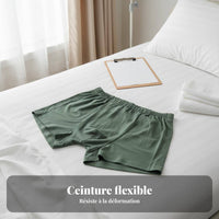 Hook and Loop Closure Briefs Cotton Material Hook and Loop Closure Shorts