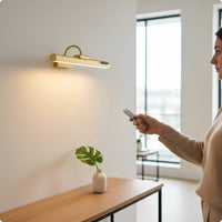 Attachable Vanity Light Battery Display Tap Control Vanity Light