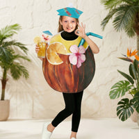 Coconut Drink Costume Funny Kid's Coconut Costume Includes Hat for Party, Kids