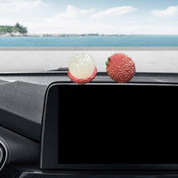Lychee Tangerine Car Decoration Auspicious Center Console Figurine