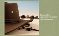 Cowboy Hat, Wide Brim, Vintage Sun Protection