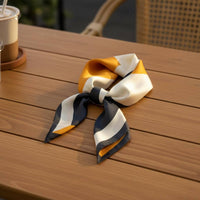 Small Square Scarf Sun Protection Square Scarf Silky Neckerchief Lightweight Printed Neckerchief Versatile Styling for Women