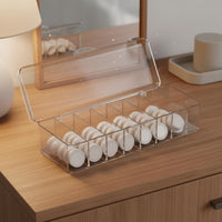 Clear Acrylic Lens Box Transparent for Vanity Table