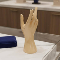 Fake Hand Display Easy to Clean Band Display Hand Holder Saving for Retail Counter, Vanity Table, Bedroom Dresser