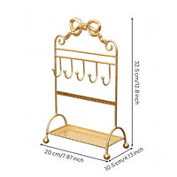 Jewelry Display Stand Compact Necklace Holder Space Saving