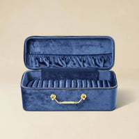 Bracelet Storage Case Zipper Closure Travel Jewelry Case Lined Interior