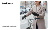 Touchscreen Thermal Gloves Windproof women's Cold Weather Gloves Water Resistant Warm and Comfortable for Motorists, Cycling