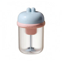 Electric Foaming Cup Ribbed Facial Wash Foamer Raised Buttons
