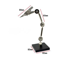 Soldering Holder Heavy Base Helping Hand Stand Lens Support Third Hand Soldering Stand for Electronics Repairers, Bench