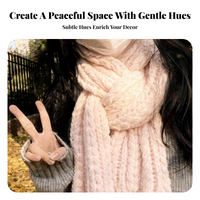 Knitting Scarf Yarn, Creative DIY, Mother's Day Gift